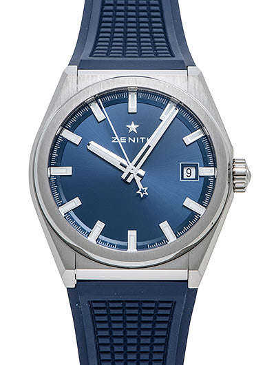 Zenith Defy Classic Blue Dial Titanium Watch 95.9000.670/51.R790 - MS TR JAPAN 
